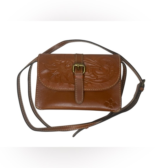 Patricia Nash Torri Leather Crossbody Bag - Picture 9 of 11
